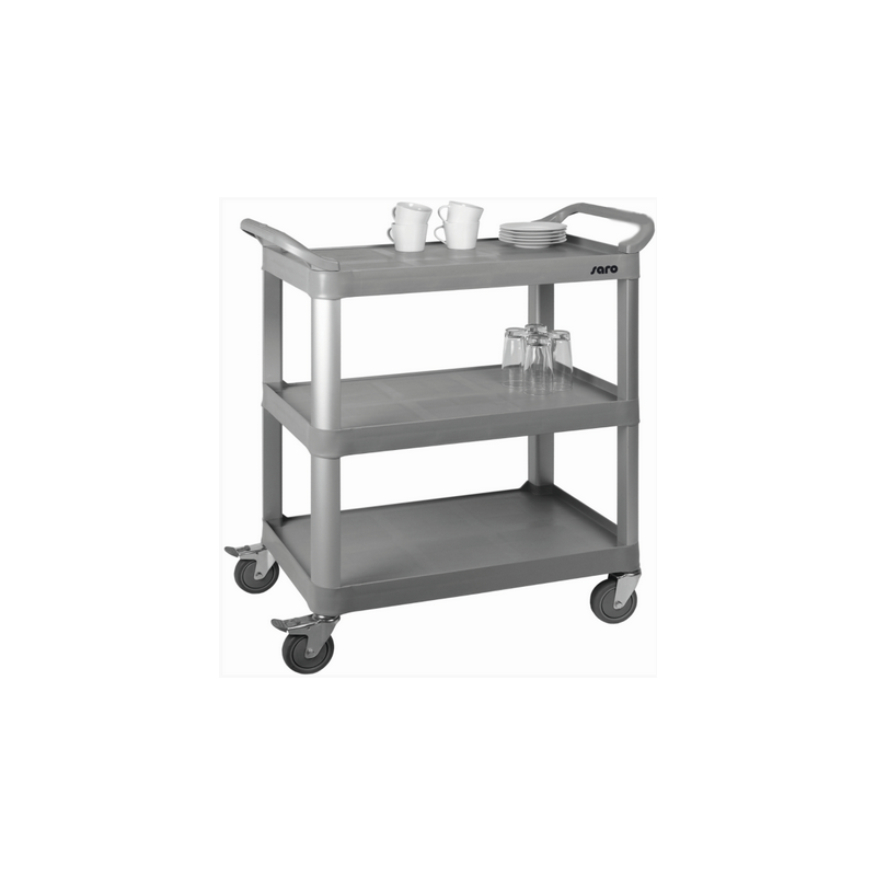 Professionele opruimwagen met 3 etages - SARO