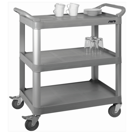 Professionele opruimwagen met 3 etages - SARO