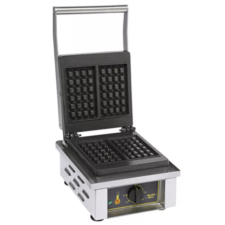 Enkel wafelijzer 4x6 Kurkrollenrooster - GES 20