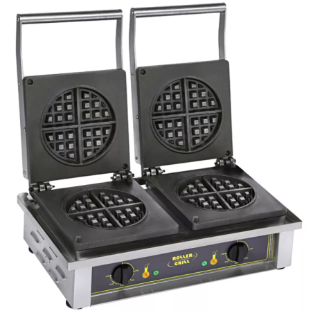 Dubbele ronde wafelijzer Rolgrill - GED 75