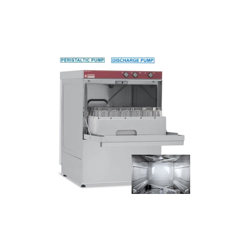 Glazenwasser 400x400 pomp afvoer Diamant - D281/6-PS