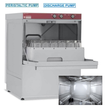 Glazenwasser 400x400 pomp afvoer Diamant - D281/6-PS