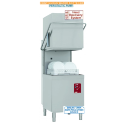 Vaatwasmachine motorkap 50x50 condensor rook continu ontharder Diamant - D26/6B-AC-RC