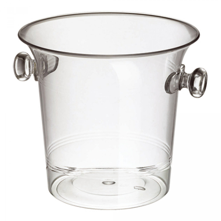Heldere flessenemmer 15cm.