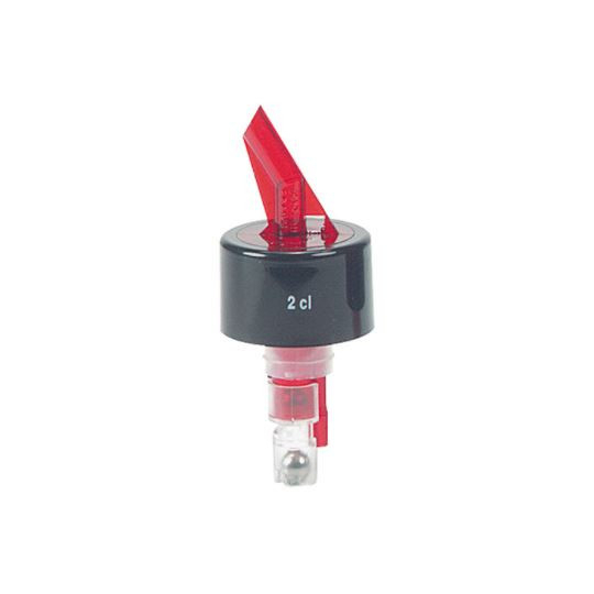 Lot De 2 Bouchons Doseurs 'As Des As' - 2 Cl, Monture Plastique Rouge - 6