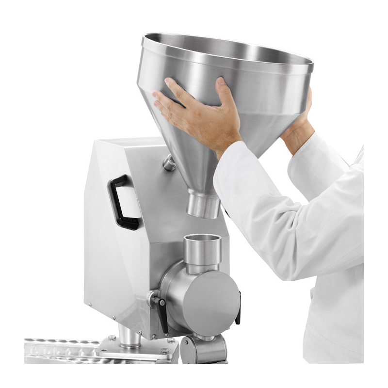 Machine &agrave; porras, cohombros et tejeringos avec syst&egrave;me ejecteur cuve amovible