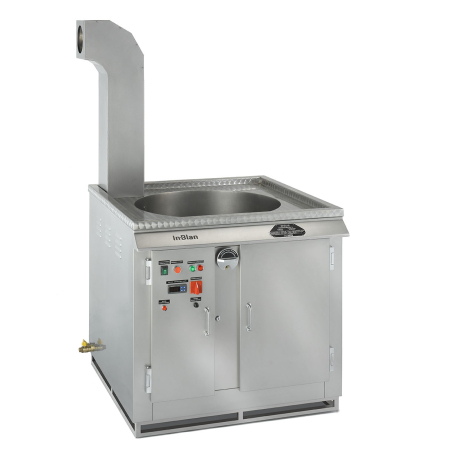 InBlan friteuse op propaan of aardgas
