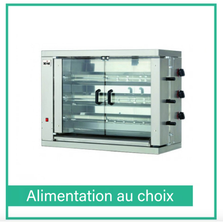 Professionele 3-spindel rotisserie - MCM