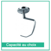 P&acirc;tecrochet pour batteur plan&eacute;taire 10L - 20L - 30L