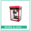Popcornmachine met of zonder wieltjes