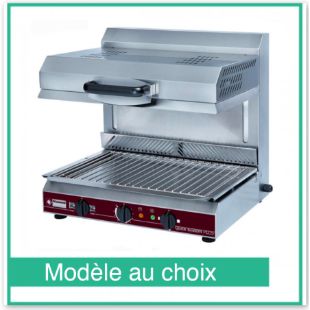 Keramische glassalamander met beweegbaar plafond Diamant SA/60VC-SW