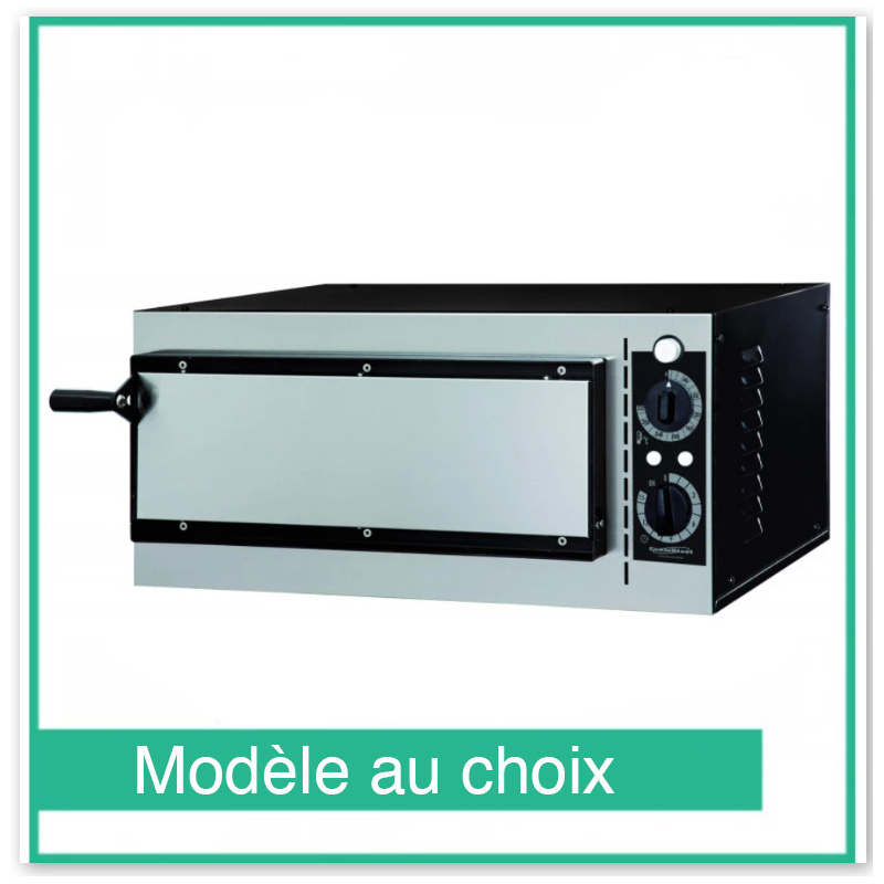 Professionele elektrische pizzaoven 1 of 2 kamers