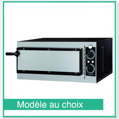 Professionele elektrische pizzaoven 1 of 2 kamers