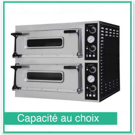 Professionele elektrische pizza-oven en grill 60x40 cm
