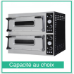 Professionele elektrische pizza-oven en grill 60x40 cm