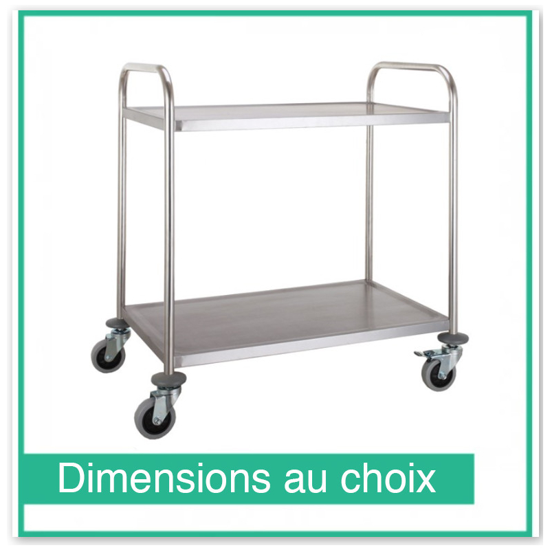 Afneembare service trolley