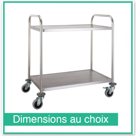 Afneembare service trolley