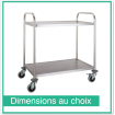 Chariot de service d&eacute;montable