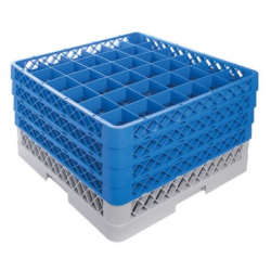 Verdeelde rekjes voor steelware type CR 36-4Z - 36 vakjes CR3623