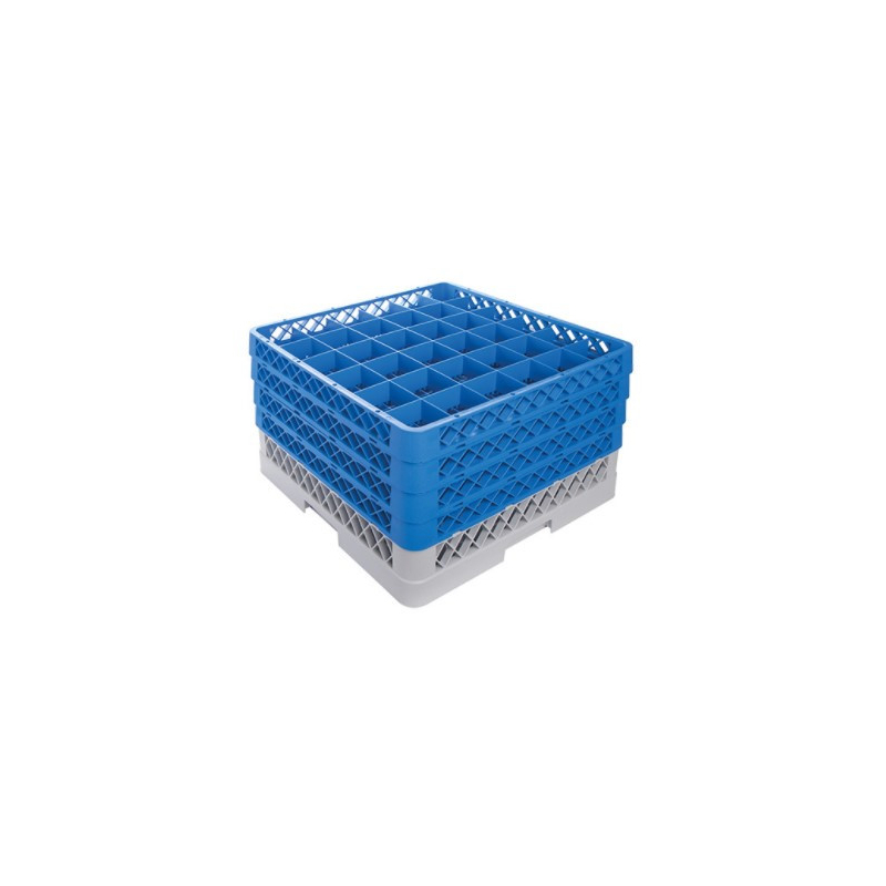 Verdeelde rekjes voor steelware type CR 36-4Z - 36 vakjes CR3623