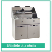 Gas Friteuse 2 tanks SOFINOR Uitdaging