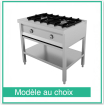 Gasfornuis 6,5 kW met onderstel
