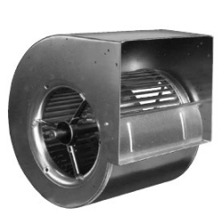 Ventilateur centrifuge &agrave; double ou&iuml;e d'aspiration et entrainement par courroie avec aubes inclin&eacute;es vers l'avant AT15/15/S