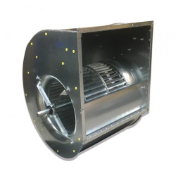 Centrifugaalventilator met dubbele aanzuiging voor riemaandrijving met voorwaarts gebogen schoepen ADH 630 L