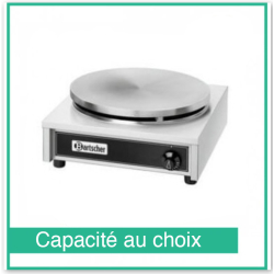 Cr&ecirc;pe maker op gas 1P 400mm - Bartscher
