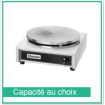 Cr&ecirc;pi&egrave;re &agrave; gaz 1P 400mm - Bartscher