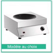 Wok &agrave; induction 5 kW - 7 kW - Bartscher - 105873