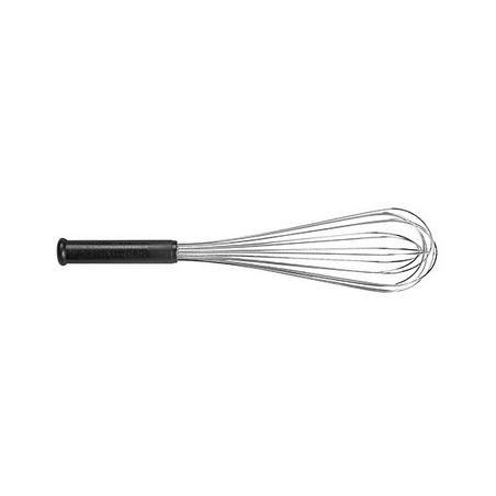 Fouet - inox, 8 fils, avec poign&eacute;es ABS antid&eacute;rapant 410 mm