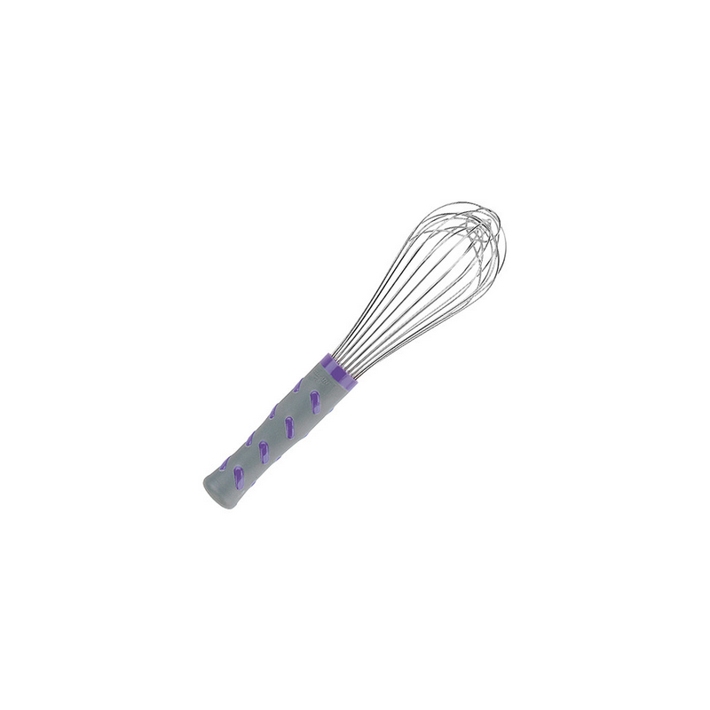 Fouet - inox, 11 fils poign&eacute;e plastique antid&eacute;rapant 250 mm