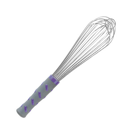 Fouet - inox, 11 fils poign&eacute;e plastique antid&eacute;rapant 300 mm