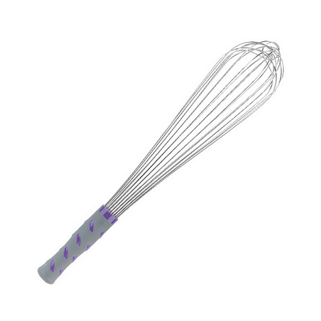 Fouet - inox, 11 fils poign&eacute;e plastique antid&eacute;rapant 400 mm
