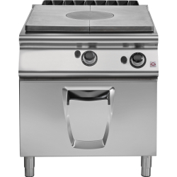 Gasvuurvaste plaat op gasoven