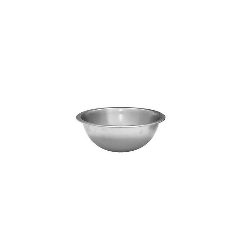 Bassine de cuisine - inox, fond plat 5 L &oslash; 300 mm