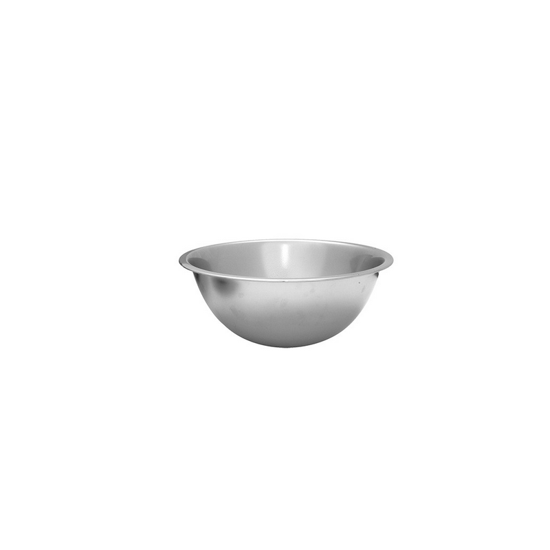 Keukenkom - roestvrij staal, vlakke bodem 8 L met een diameter van 350 mm