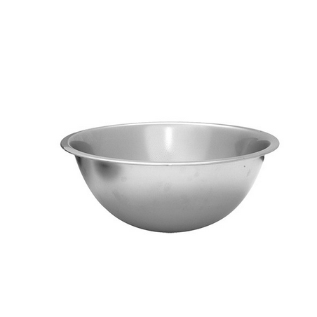 Bassine de cuisine - inox, fond plat 8 L et d'un diam&egrave;tre de 350 mm