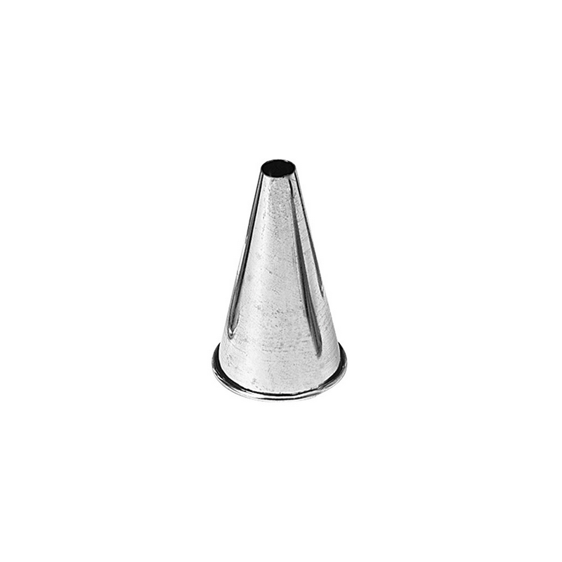 Moffen - roestvrij staal, glad, zonder dichtingen &oslash; 6 mm