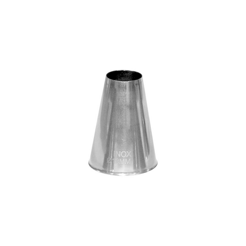 Moffen - roestvrij staal, glad, zonder dichtingen &oslash; 16 mm