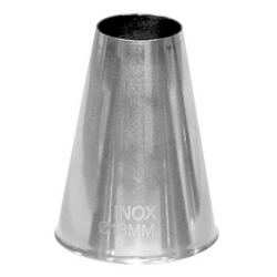 Moffen - roestvrij staal, glad, naadloos &oslash; 17 mm