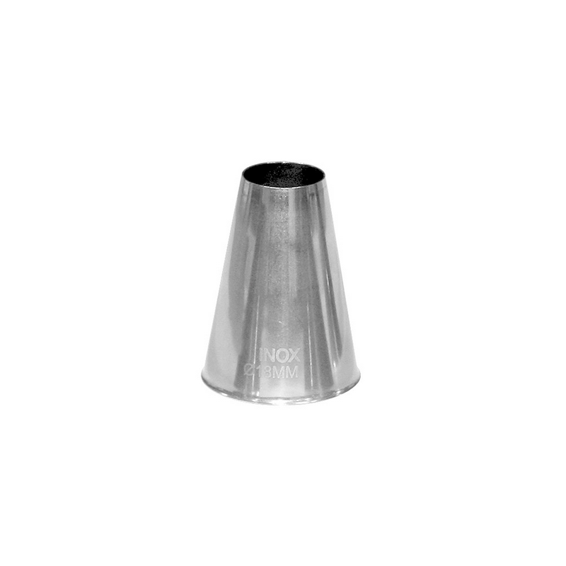 Moffen - roestvrij staal, glad, naadloos &oslash; 17 mm