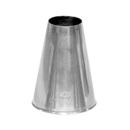 Moffen - roestvrij staal, glad, naadloos &oslash; 17 mm
