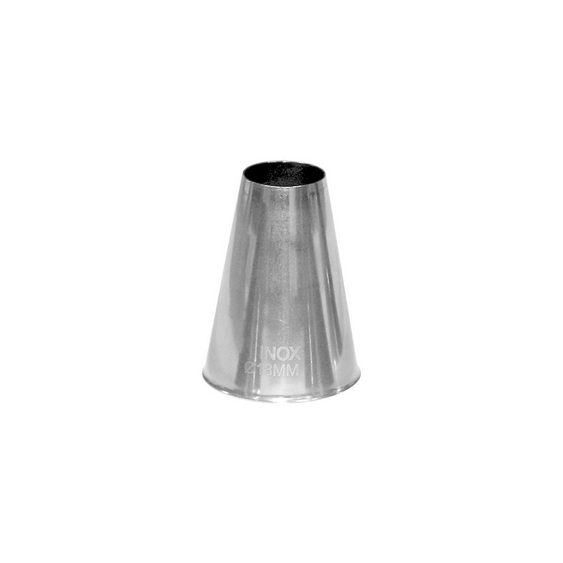 Moffen - roestvrij staal, glad, naadloos &oslash; 18 mm
