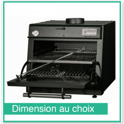 Houtskoolgrill CBQ-060/BK - Diamant