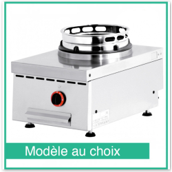 WGX1-4/T 1 en 2 pits tafelmodel gaswok - Diamant