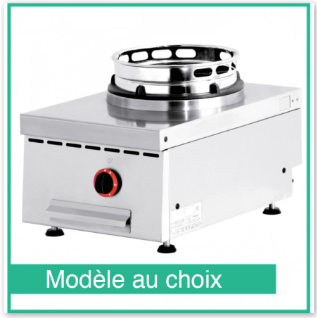 WGX1-4/T 1 en 2 pits tafelmodel gaswok - Diamant