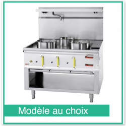Wok met watergordijn CHINA/3L - Diamant