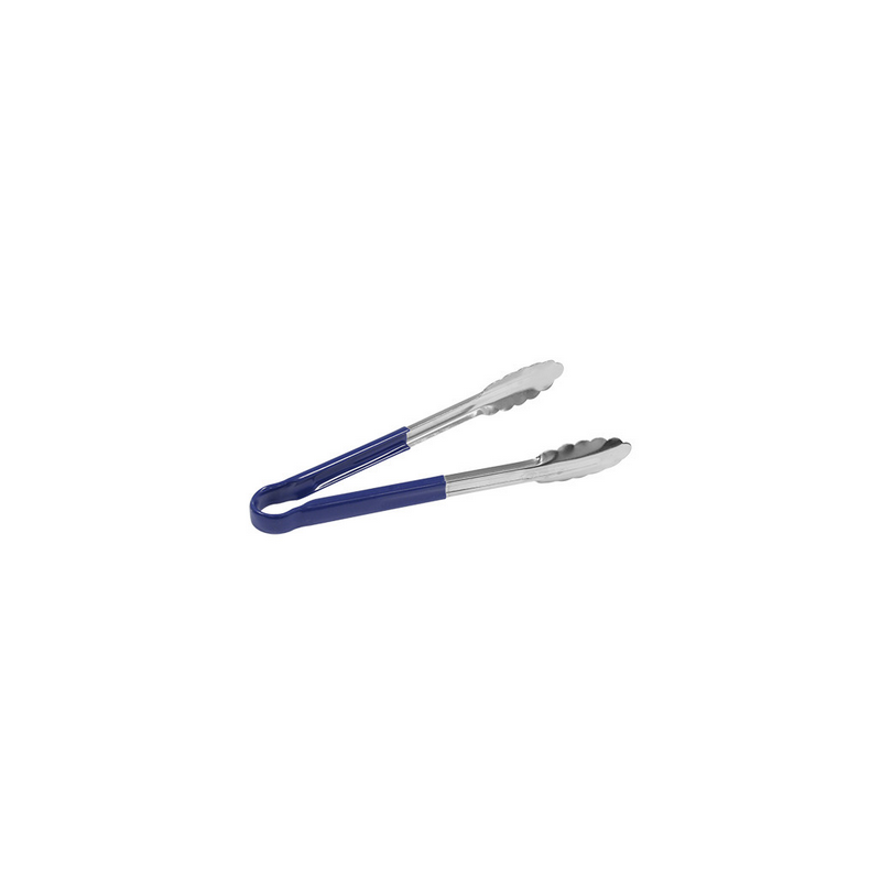 Pince &agrave; service bleu - inox 250 mm
